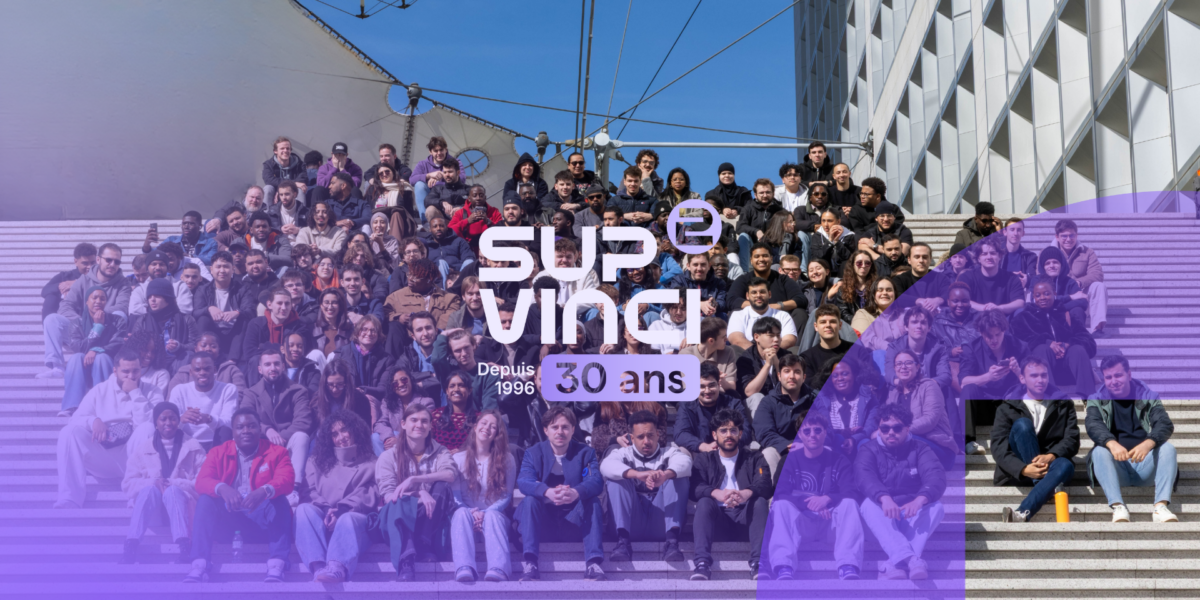 Sup de Vinci célèbre 30 ans d’innovation et de formation informatique