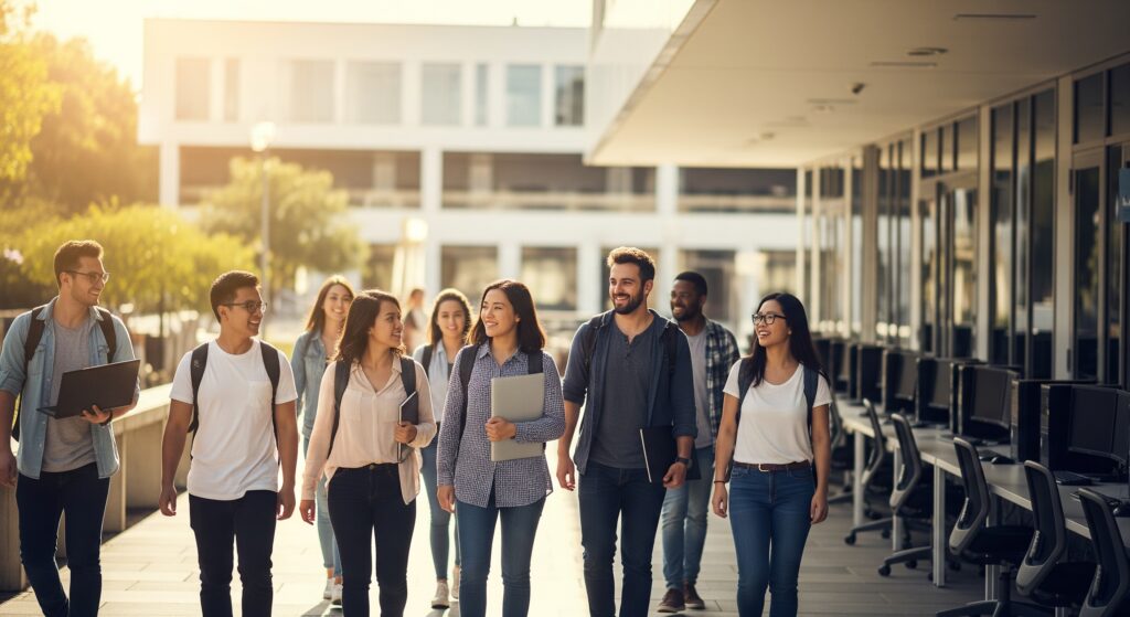 Des jeunes étudiants qui se tournent vers les métiers de l'informatique